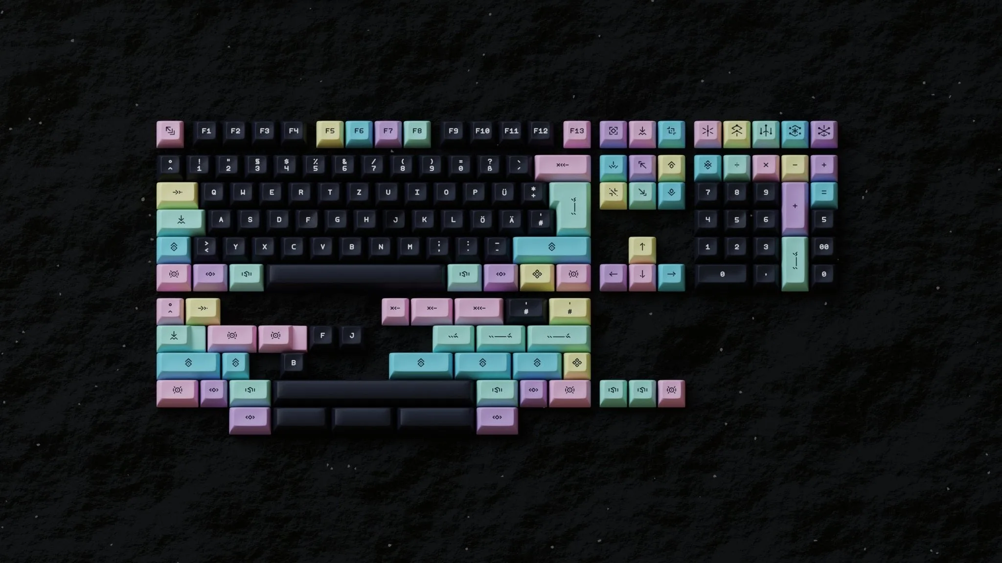 kam astha keycap set 984047 Keycap-Sets