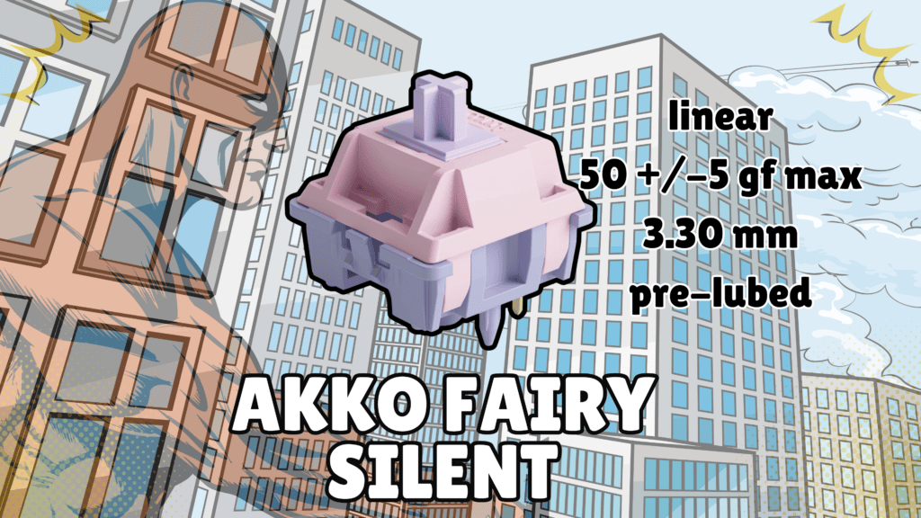 Akko Fairy Silent vs. Outemu Silent Peach