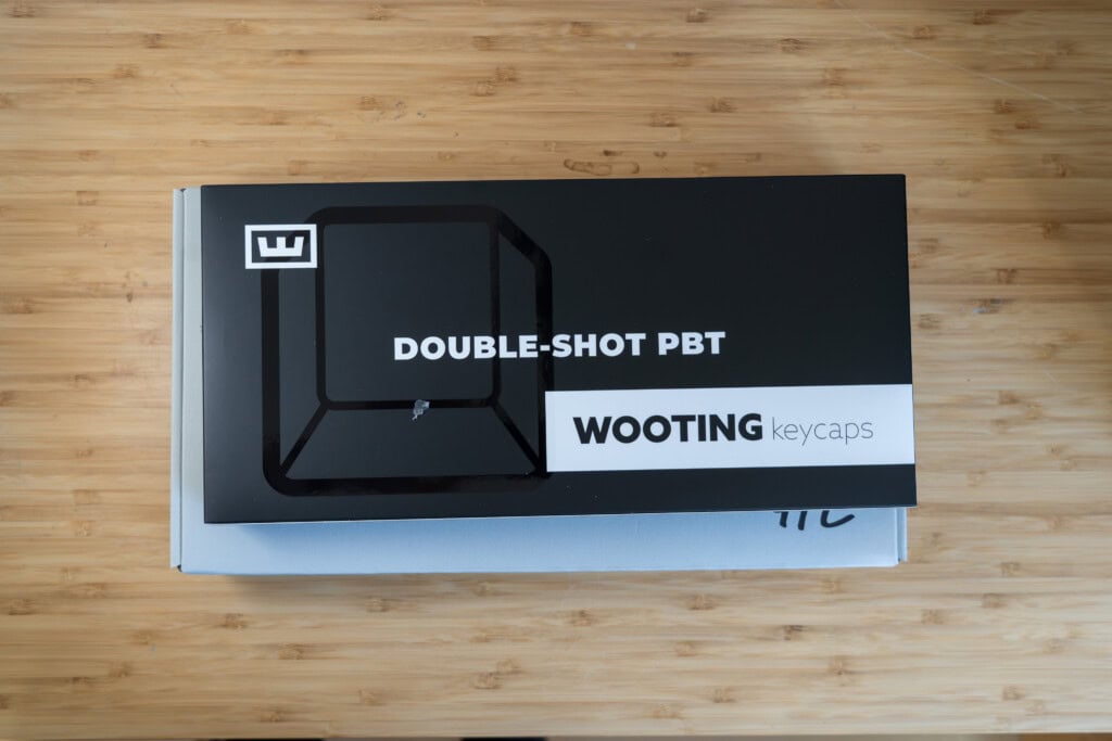 Wooting 80 HE & Double Shot PBT Keycaps 