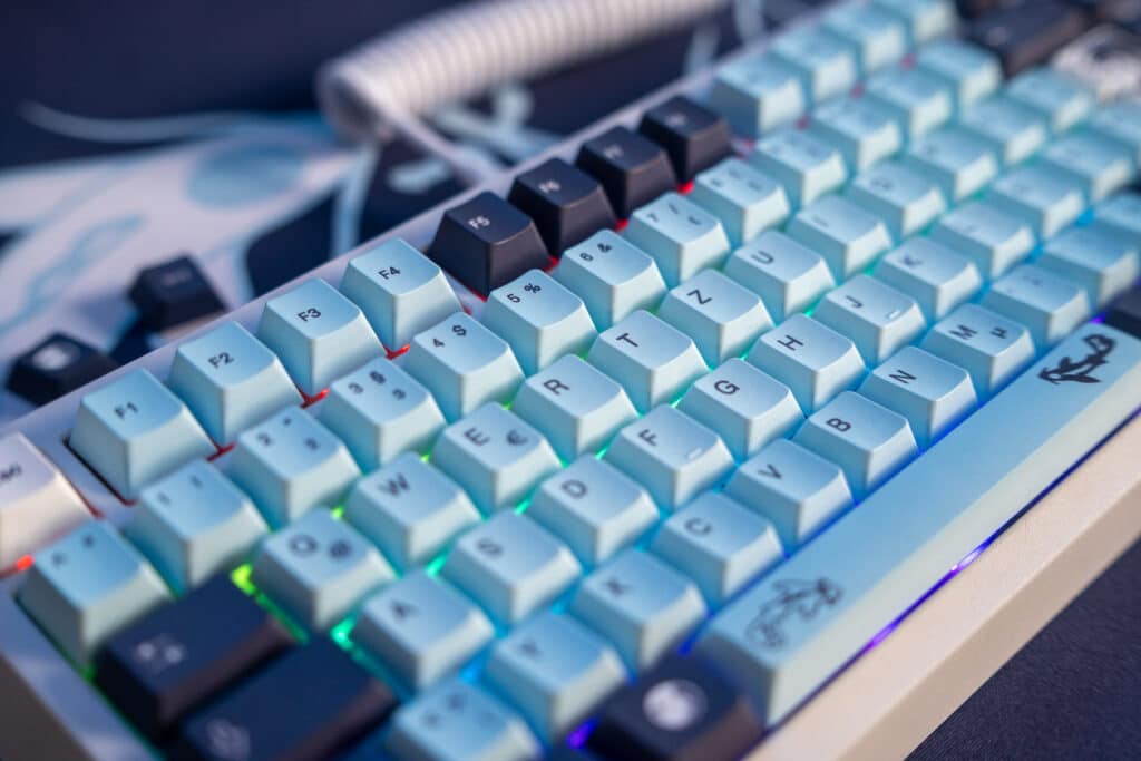 Keycap of the Month: GMK Mizu Klon in ISO-DE – pragmatisch, nicht perfekt Mizu Keycaps 19 GMK Mizu